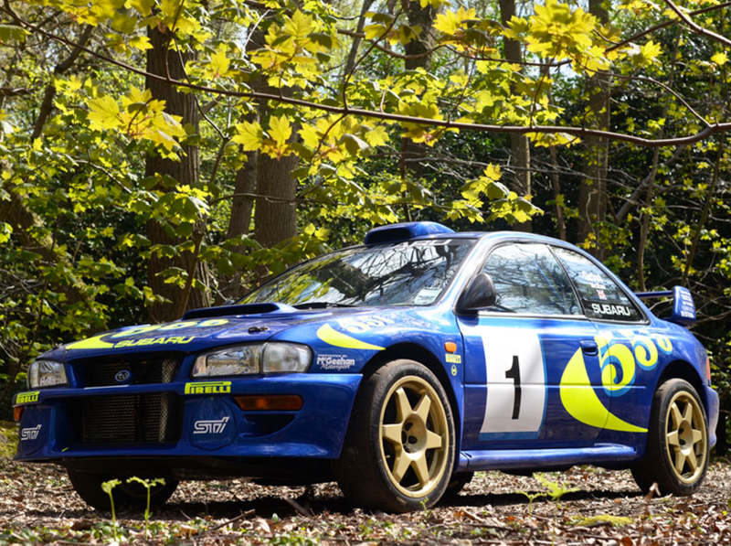 Illustration for article titled Rally Legend Colin McRae's 1997 Subaru Impreza WRC Test Car Sells For A Record $300,000